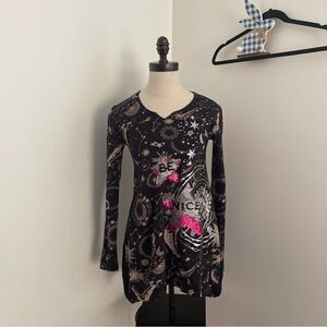 Desigual Kids constellation Be Nice dress size 13/14